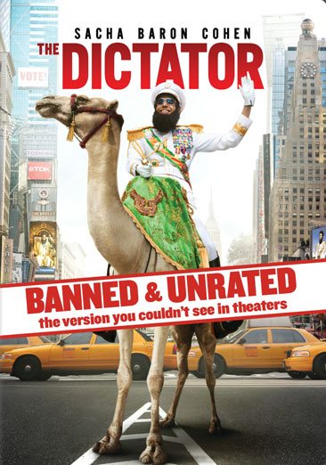 Dictator, The: Banned & Unrated Version (DVD) cover