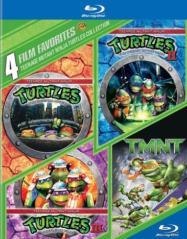 4 Film Favorites: Teenage Mutant Ninja Turtles Collection [Blu-ray] cover