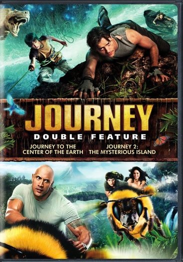 Journey Double Feature (Journey to the Center of the Earth / Journey 2: The Mysterious Island) cover