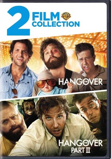 Hangover, The / Hangover Part II, The (DVD) (DBFE) cover