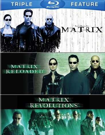 The Matrix Triple Feature (The Matrix / The Matrix Reloaded / The Matrix Revolutions) [Blu-ray] cover