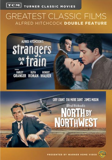 TCM North By Northwest / Strangers on a Train (DBFE)(DVD) cover