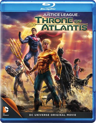 Justice League: Throne of Atlantis (Blu-ray) cover