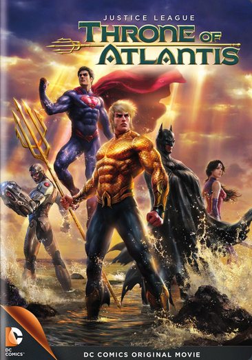 Justice League: Throne of Atlantis (DVD) cover