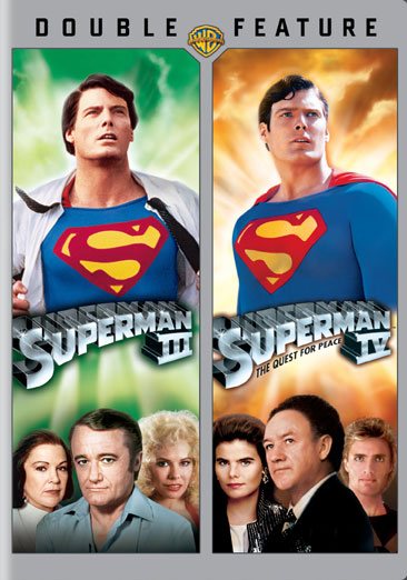 Superman III/Superman IV (DBFE)(DVD) cover