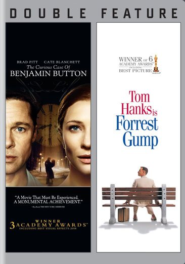 Curious Case of Benjamin Button/Forrest Gump (DVD) (DBFE) cover