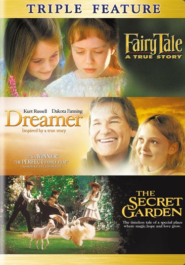 Fairytale: A True Story/Dreamer: Inspired by a True Story/Secret Garden (DVD) (Triple Feature) cover