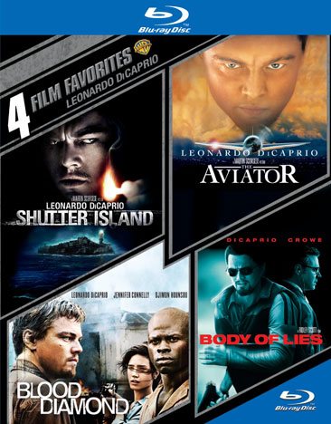 4 Film Fav: Leonardo DiCaprio (BD)(4FF) [Blu-ray] cover