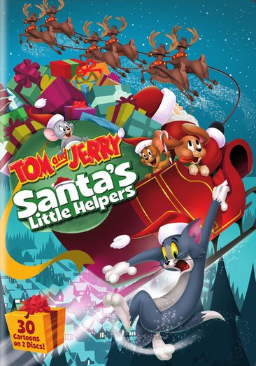 Tom and Jerry: Santa's Little Helpers (DVD) cover