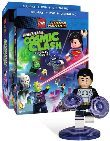 LEGO DC:Cosmic Clash (BD w/Figurine) [Blu-ray] cover