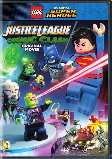 LEGO DC Comics Super Heroes: Justice League: Cosmic Clash (DVD) (no Figurine) cover