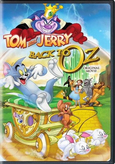 Tom and Jerry Back to Oz (DVD) cover