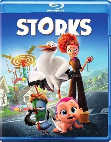 Storks (Blu-ray) cover