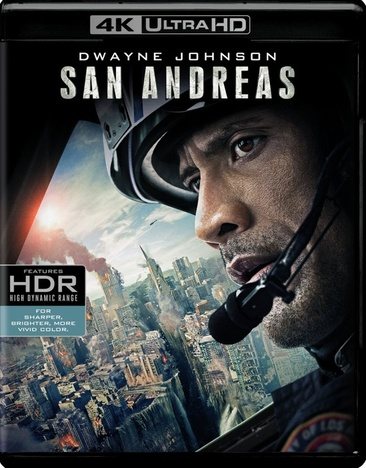 San Andreas [4K Ultra HD + Blu-ray + Digital HD] cover