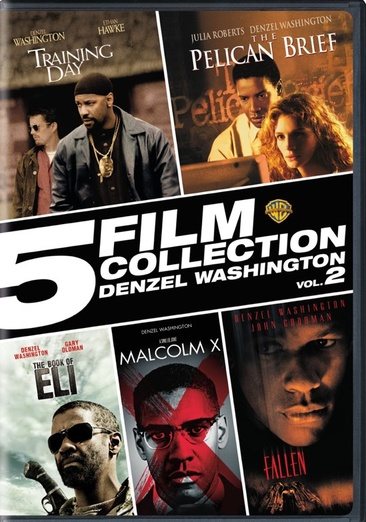 5 Film Collection: Denzel Washington Volume 2 (DVD) cover