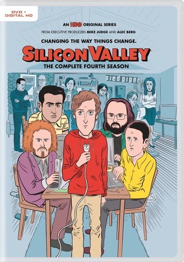 Silicon Valley: The Complete Fourth Season (Digital HD + DVD) cover