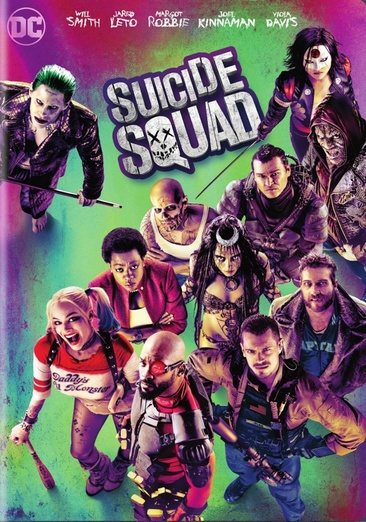 Suicide Squad (DVD) cover