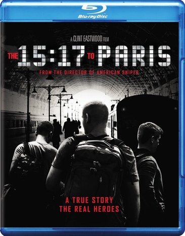 15:17 to Paris, The (Blu-ray) (BD) cover