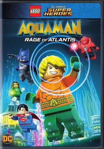 LEGO DC Super Heroes: Aquaman: Rage of Atlantis /no mini fig (DVD) cover