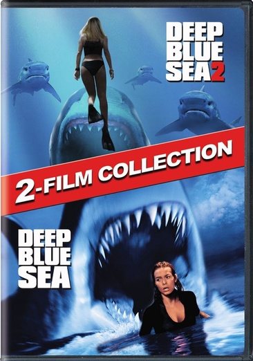 Deep Blue Sea/Deep Blue Sea 2 2-Film Collection (DVD) cover