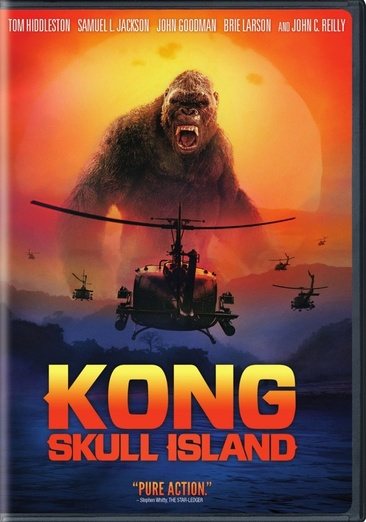 Kong: Skull Island (DVD) cover