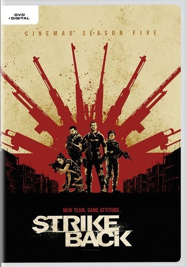 Strike Back: The Complete Fifth Season (DVD) cover