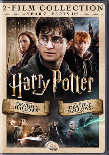 Harry Potter: Deathly Hallows, Part 1&2 (2pack/DVD) (DVD) cover
