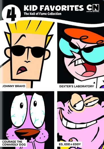 4 Kid Favorites Cartoon Network Hall of Fame Vol. 1 (Rpkg/DVD) cover