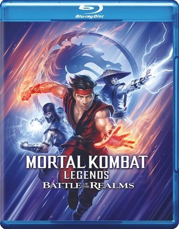 Mortal Kombat Legends: Battle of the Realms (Blu-ray/Digital) cover
