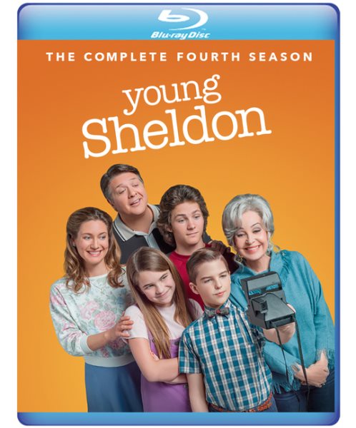 Young Sheldon Season 4 (blu-ray) cover