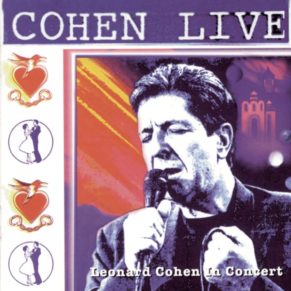 Cohen Live Leonard Cohen Live In Concert cover