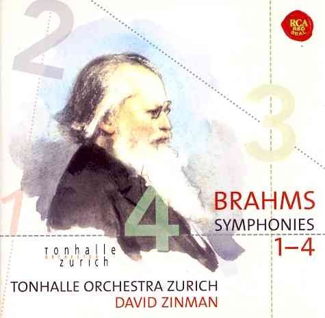 Brahms: Symphonies 1-4 cover