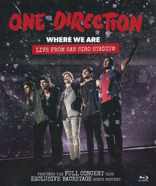Where We Are: Live From San Siro Stadium [Blu-ray] cover