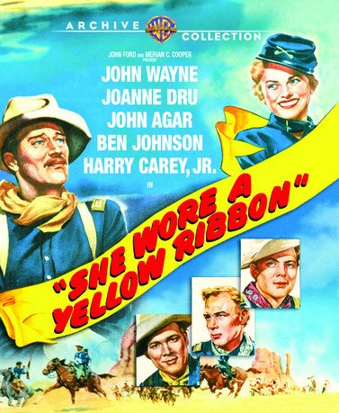 She Wore a Yellow Ribbon [Blu-ray] cover