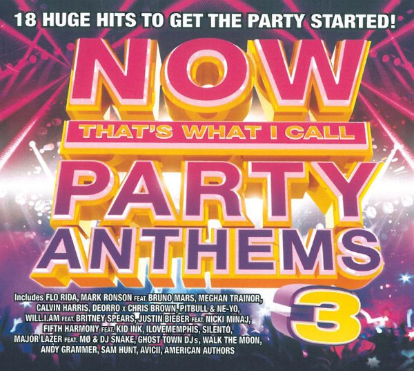 NOW That's What I Call PARTY ANTHEMS 3 cover