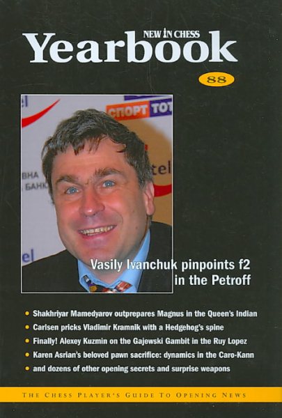New In Chess Yearbook 88: The Chess Player's Guide to Opening News cover