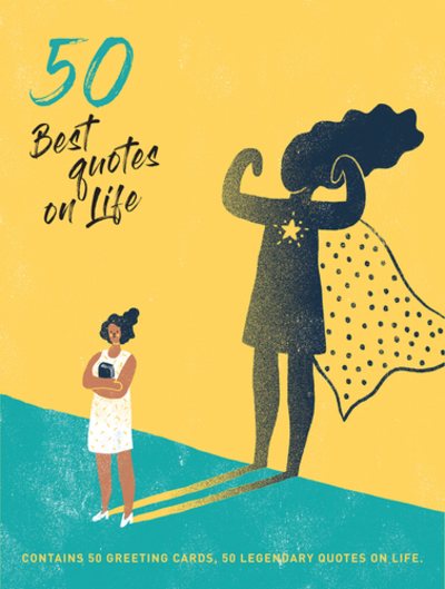 50 Best Quotes on Life: Contains 50 post cards, 50 legendary quotes on life cover