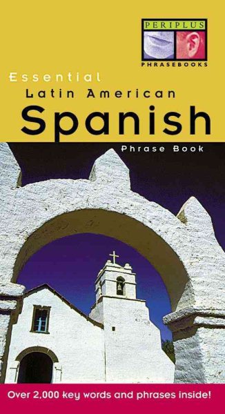 Essential Latin American Spanish Phrase Book (Periplus Phrase Books) cover