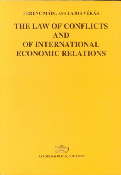 The Law of Conflicts and of International Economic Relations cover