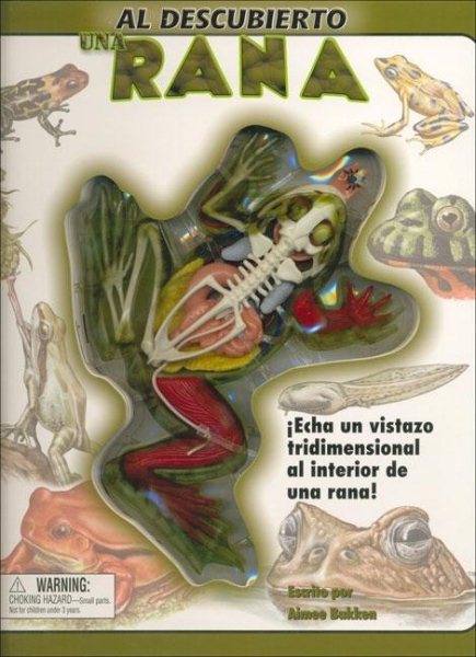 Al descubierto: Una rana: Uncover a Frog (Spanish Edition) cover