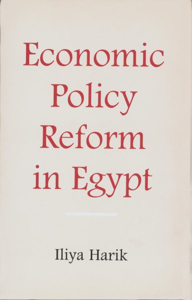 Economic Policy Reform in Egypt cover