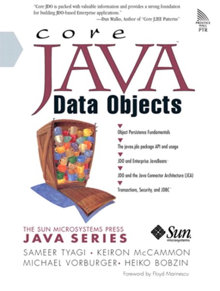 Core Java Data Objects cover