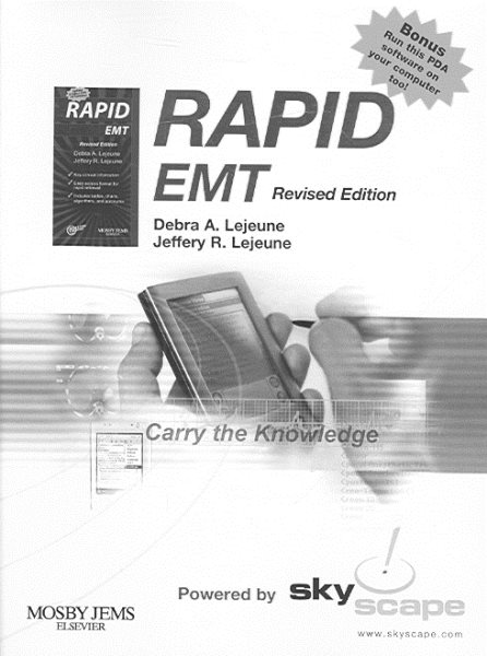 RAPID EMT (Revised Reprint) - CD-ROM PDA Software Powered by Skyscape, 1e cover