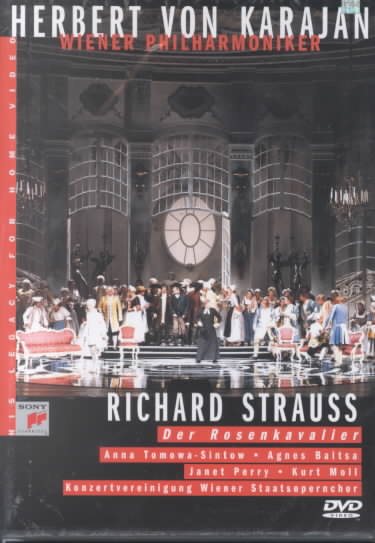 Richard Strauss - Der Rosenkavalier / Tomowa-Sintow, Baltsa, Perry, Moll, Herbert Von Karajan- Wiener Philharmoniker, Salzburg Opera cover