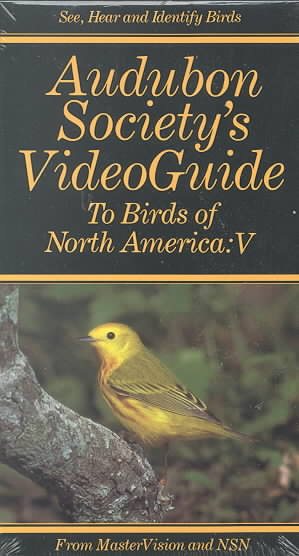 Audubon Society's VideoGuide to Birds of North America: V  [VHS] cover