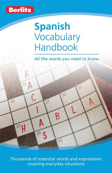 Spanish Vocabulary Handbook (Handbooks) cover