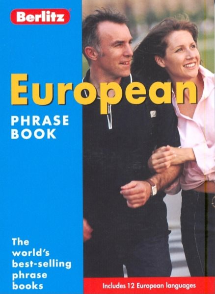 Berlitz European Phrase Book cover