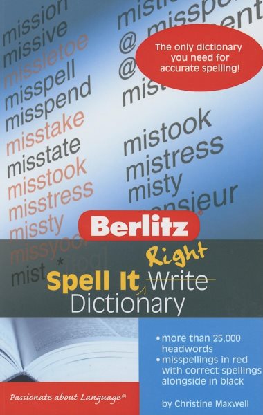 Spell It Right Dictionary cover