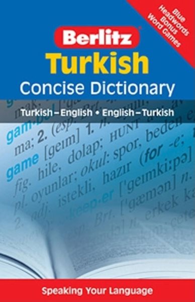 Turkish Concise Dictionary (Berlitz Concise Dictionary) cover