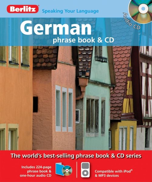 Berlitz German Phrase Book & CD cover